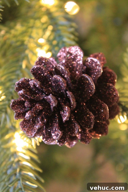 Rustic Woodland Christmas Tree Inspiration for Winter Decor 22 img 6040 21