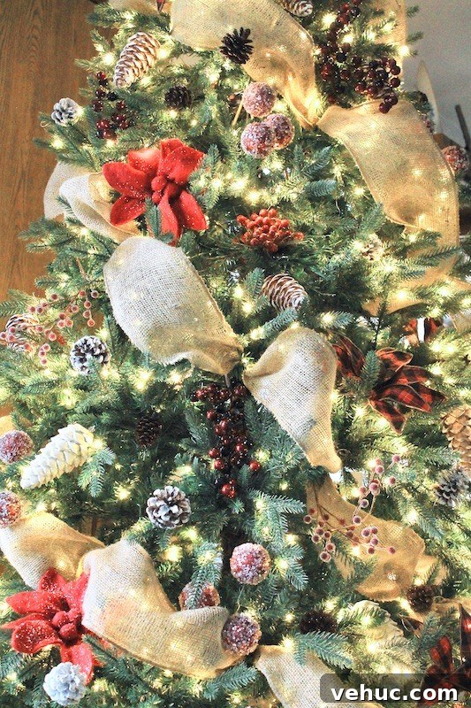 Rustic Woodland Christmas Tree Inspiration for Winter Decor 23 img 6040 22