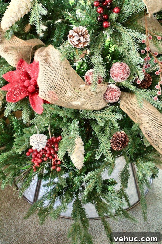 Rustic Woodland Christmas Tree Inspiration for Winter Decor 27 img 6040 26