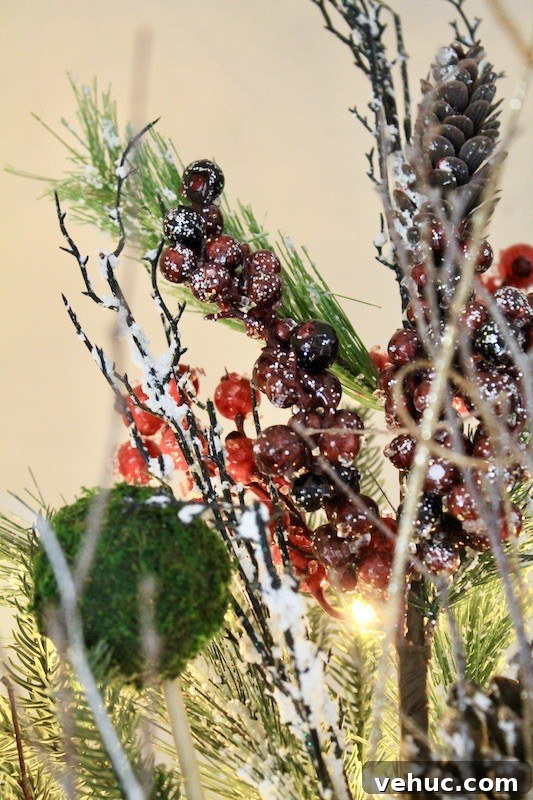 Rustic Woodland Christmas Tree Inspiration for Winter Decor 8 img 6040 7