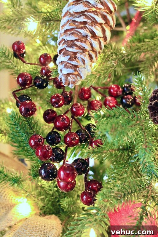 Rustic Woodland Christmas Tree Inspiration for Winter Decor 10 img 6040 9