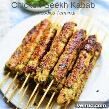 Authentic Greek Chicken Gyros with Creamy Tzatziki Sauce 16 Chicken seekh kabab