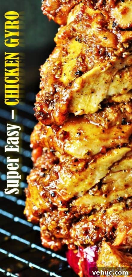 Authentic Greek Chicken Gyros with Creamy Tzatziki Sauce 21 Authentic Greek Chicken Gyros recipe