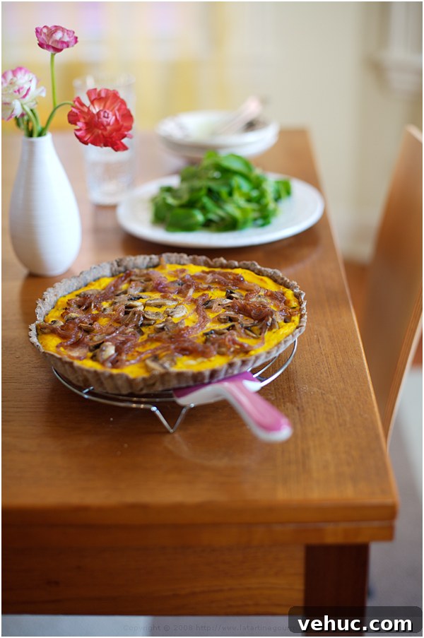 Hokkaido Squash and Celeriac Tart Recipe — French Tarte au Potimarron 79 winter squash tart