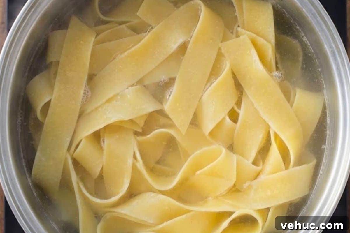 Lighter Chicken Carbonara Recipe for Weeknight Meals 4 Cook the pasta according to packet instructions until just al dente, about 8 minutes
