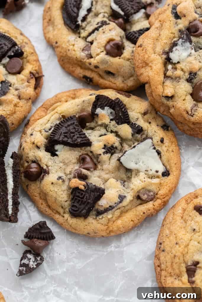 Oreo chocolate chip cookie recipe