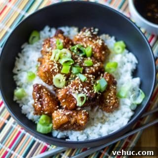 Sticky Chicken Rice Bowl image