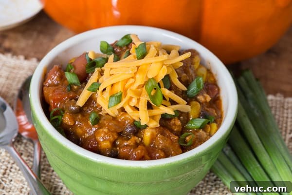Chicken, Black Bean & Pumpkin Chili Recipe for Fall Comfort 5 Chicken and Black Bean Pumpkin Chili