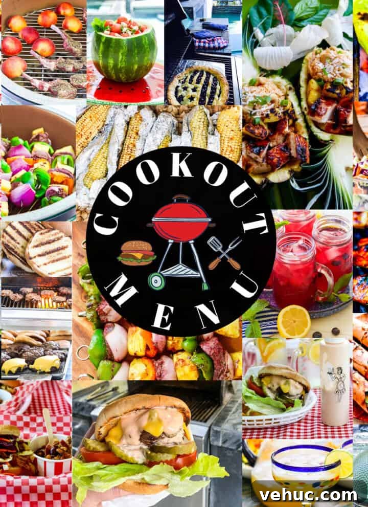 Cookout Menu