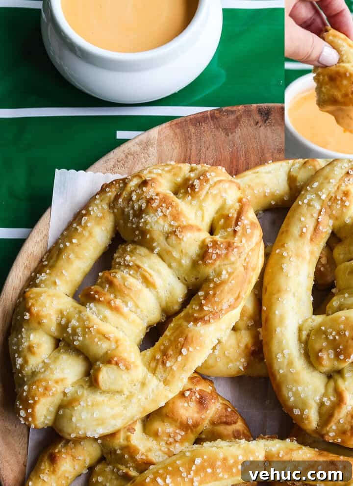 Pretzels With Beer Cheese