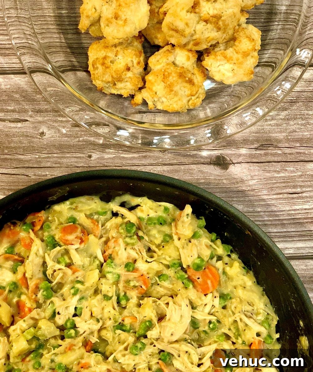 Skillet Chicken Pot Pie