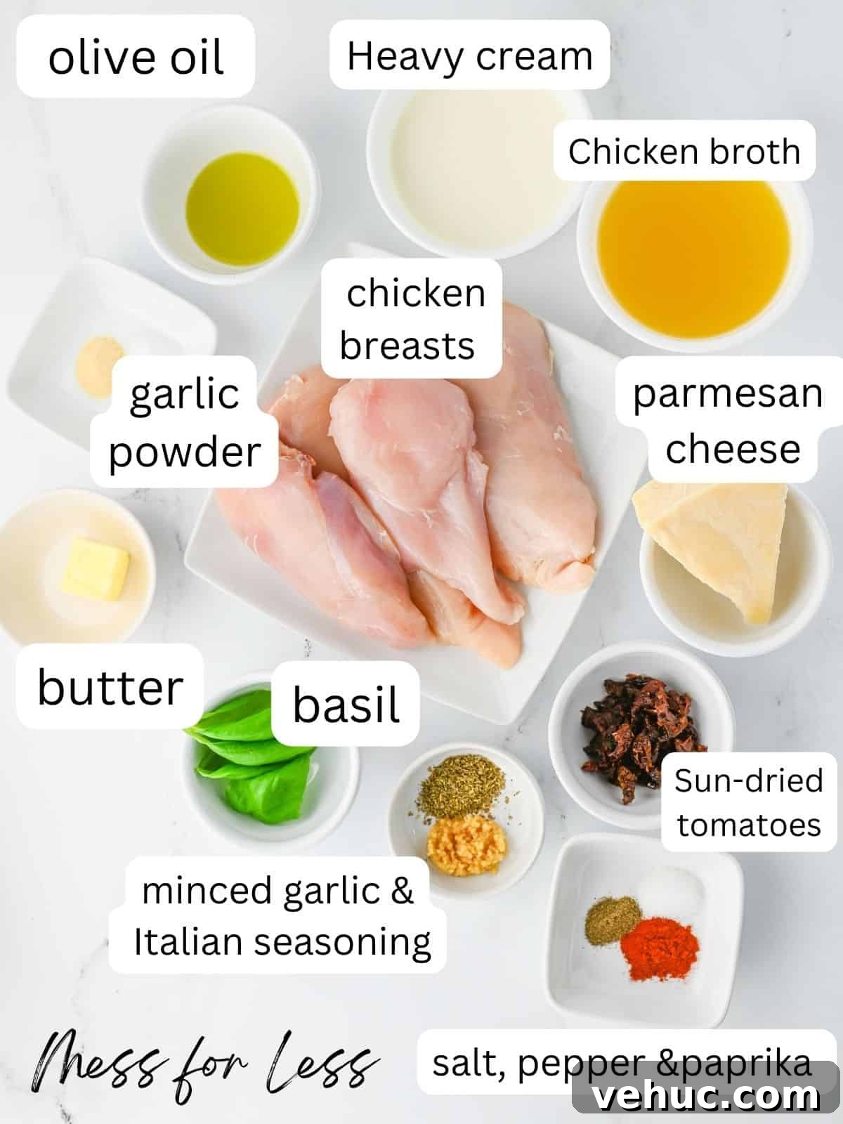 Crockpot Marry Me Chicken Recipe for Tender, Creamy Flavor 4 marry me chicken ingredients