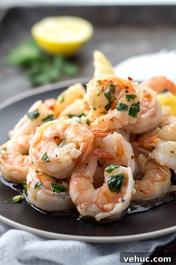 Keto Shrimp Scampi Recipe – Low-Carb Garlic Butter Shrimp 2 Shrimp scampi with Finlandia butter, garlic, lemon and parsley. Low carb, gluten-free, keto