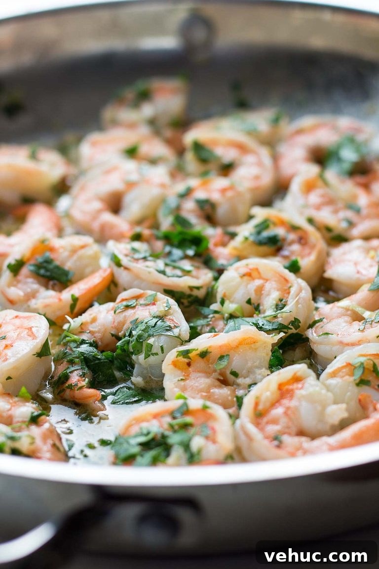 Keto Shrimp Scampi Recipe – Low-Carb Garlic Butter Shrimp 3 Shrimp scampi with Finlandia butter, garlic, lemon and parsley.