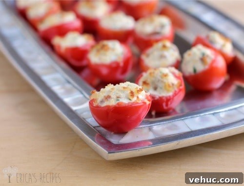 Boursin and Bacon Stuffed Tomatoes with Garlic Herb Filling 3 Bacon and Boursin Stuffed Tomatoes