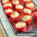 Boursin and Bacon Stuffed Tomatoes with Garlic Herb Filling 7 img 9652 6