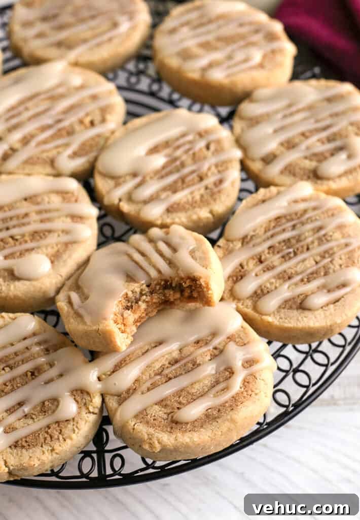 Paleo Cinnamon Roll Cookie Recipe — Soft, Low-Carb Treats 3 paleo cinnamon roll cookies