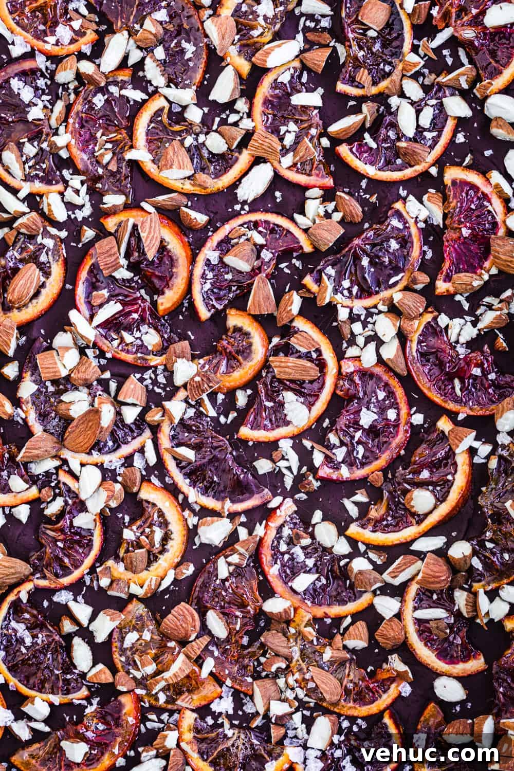 Chocolate Bark Recipe: How to Pick Delicious Toppings 2 Chocolate Bark with candied citrus, almonds and flaky sea salt.